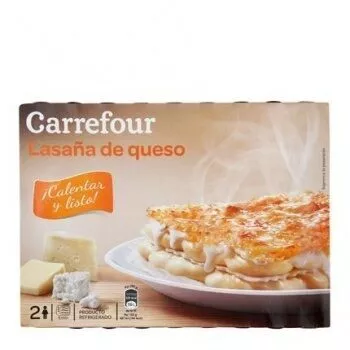 Lasaña 4 quesos Carrefour , code 8431876162820