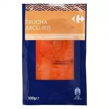 Trucha ahumada Carrefour , code 8431876232141