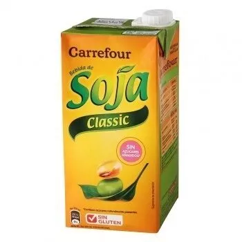 Bebida de soja sin azúcares añadidos Carrefour 1 l, code 8431876245578