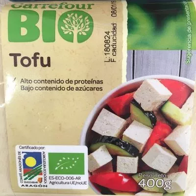 Tofu natural Carrefour,  Carrefour bio 400 g, code 8431876265286