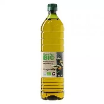 Aceite de oliva virgen extra Carrefour bio 1L, code 8431876268546