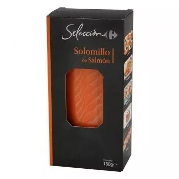 Solomillo de salmón selección Carrefour 150 g, code 8431876273243