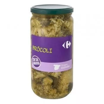 Brócoli sin sal añadida Carrefour 370 g, code 8431876273281