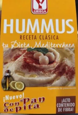Hummus receta clásica ygriega , code 8432089117300