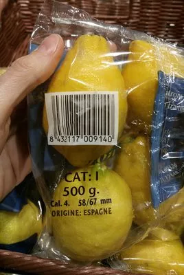 Citrons Sans Marque 500 g, code 8432117009140