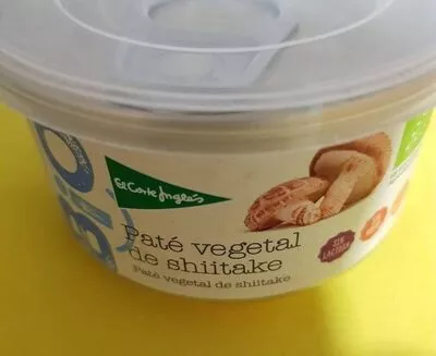 Paté vegetal de shiitake ecológico sin gluten y sin lactosa El Corte Ingles , code 8433329079914