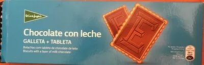 Galletas con tableta de chocolate con leche El Corte Inglés , code 8433329088381