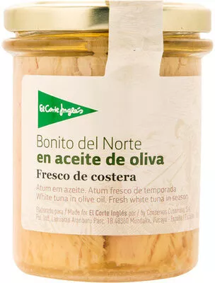 Bonito del norte en aceite de oliva El Corte Inglés , code 8433329091497