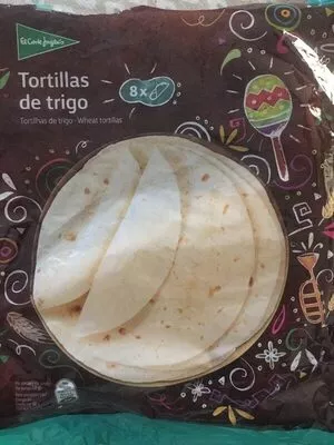 Tortillas mejicanas de trigo 8 unidades envase 320 g El Corte Inglés , code 8433329092975