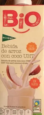 Bebida de arroz con coco UHT El Corte Inglés , code 8433329109314