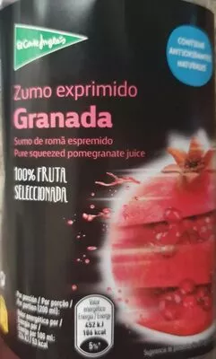 Zumo exprimido de granada El Corte Inglés , code 8433329121156