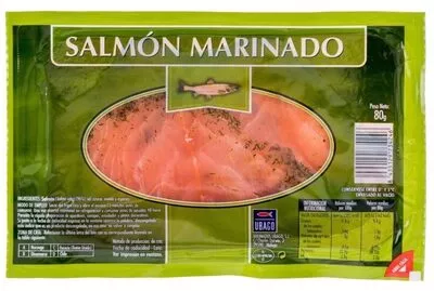 Salmón marinado Ubago 80 g, code 8435129734246