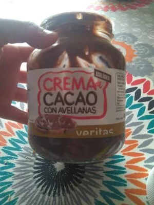 Crema De Cacao Con Avellana Eco Veritas 400G Veritas 400 g, code 8435173005767