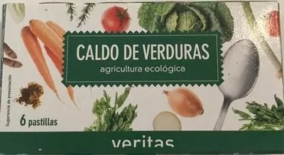 Caldo de verduras Veritas 66 g (11 g x 6 pastillas), code 8435173009598