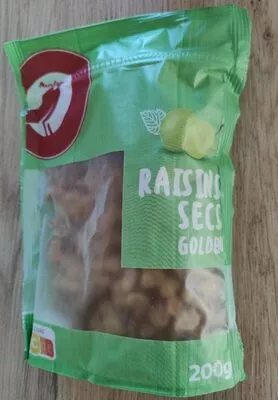 Raisins secs golden Auchan 200 g, code 8435177057885