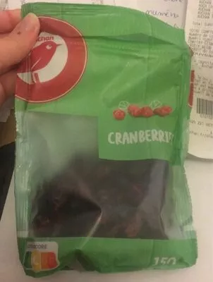 Cranberries Auchan 150 g, code 8435177058165