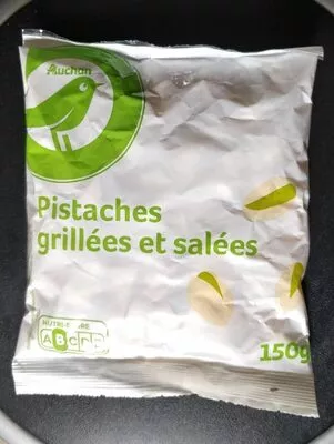 Pistaches grillées et salées Auchan , code 8435177059100