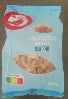 Cacahuète grillées à sec Auchan 250 g, code 8435177059858