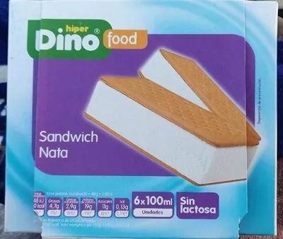 Sandwich nata Hiper Dino , code 8435382816659