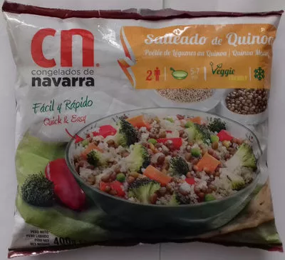 Salteado de quinoa Congelados de Navarra 400 g, code 8435434306169