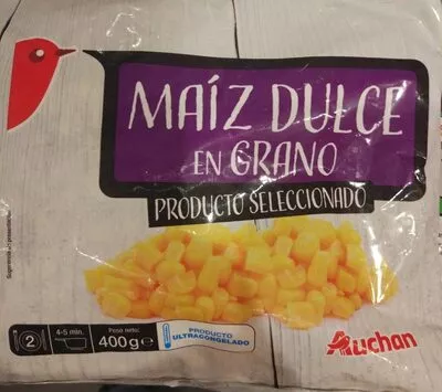 Maiz dulce en grano Auchan 400 g, code 8435434307531