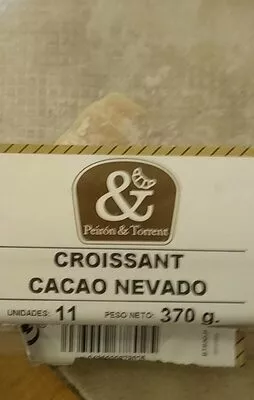 Croissants relleno de cacao nevado Peiron & Torrent , code 8436009678025