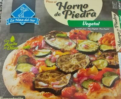 Pizza al Horno de Piedra Vegetal la niña del sur , code 8436021252333