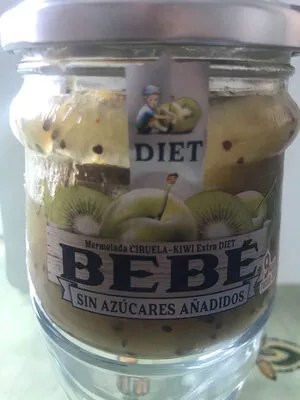 Mermelada extra de ciruela-kiwi diet Bebé 300 g, code 8436026163580
