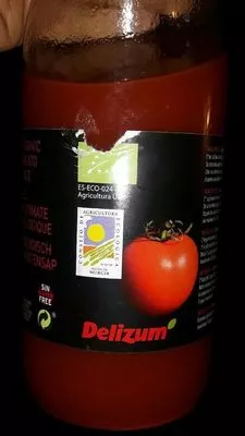 Jus de tomates biologique delizum , code 8436029241148