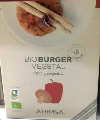 Bio burger vegetal Ahimsa 160 g (2 x 80 g), code 8436033362105