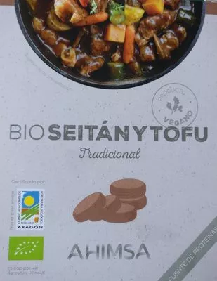 Refrig Seitan Tofu Tradicional Bio Ahimsa 280 g, code 8436033362297