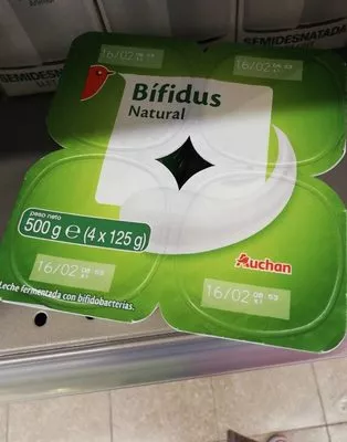 Bifidus natural Auchan , code 8436537300184