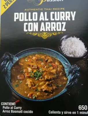 Pollo al curry con arroz  , code 8436544290782
