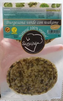 Burguesa a verde con wakame Suquipa 2 x 90 g, code 8436552160930
