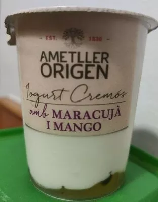 Iogurt cremos amb maracuja i mango Ametller Origen , code 8436554520978