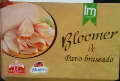 Bloomer de Pavo braseado LM Sandwich 200 g, code 8437000199014
