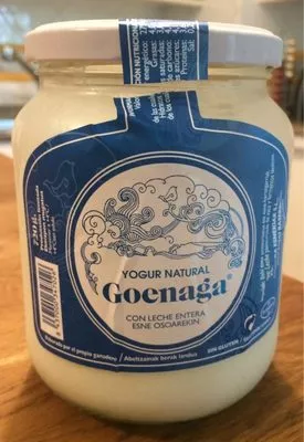 Yogur Natural Goenaga , code 8437000347026