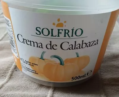 Crema de calabaza Solfrío 500 ml, code 8437002738341