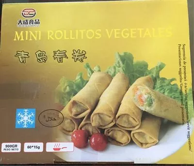 Mini rollitos vegetales Dacheng Foods , code 8437002946753