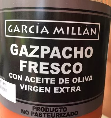 Gazpacho Fresco Garcia Millan , code 8437004394422
