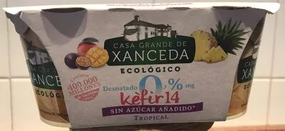 Kèfir 14 sin azúcar añadido tropical Casa Grande de Xanceda , code 8437006245647