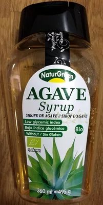 Agave Syrup Naturgreen 495 g, 360 ml, code 8437007759952