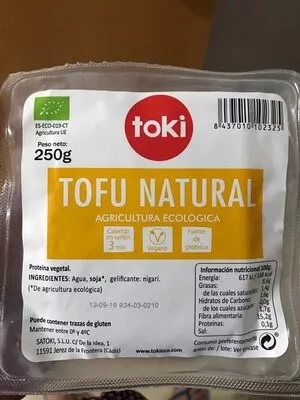 Tofu Natural  250 g, code 8437010102325
