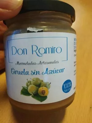 Mermelada de ciruela sin azúcar Don Ramiro , code 8437011082497