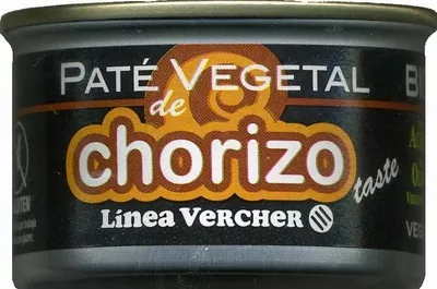 Paté vegetal de chorizo Línea Vercher 125 g, code 8437011104090