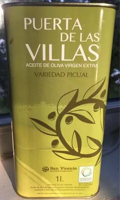 Aceite de Oliva Virgen Extra Puerta de las Villas 1 L, code 8437011302243