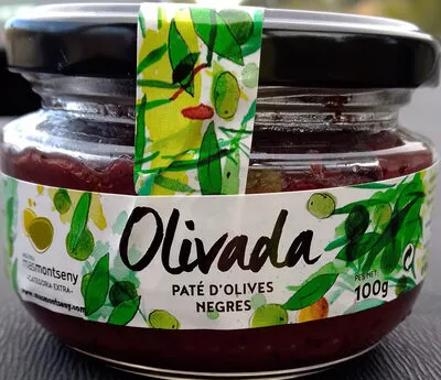 Olivada - Paté d'olives negres Mas Montseny 100 g, code 8437012050235