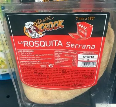 La Rosquita Serrana Mister Crock 200 g, code 8437012183524