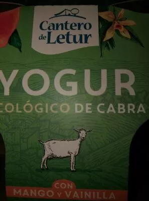 Yogur de cabra con mango y vainilla ecológico Cantero de Letur , code 8437012799851