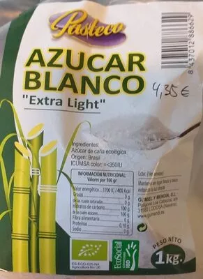 AZUCAR BLANCO pasteco 1 kg, code 8437012886629